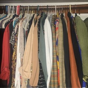 Elegant Tan Women's Blazer